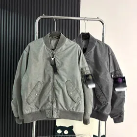 Stone Island casual pilot jacket/warm baseball style jacket-5232  