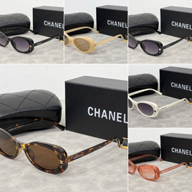 Chanel's new cat-eye retro sunglasses-6123  